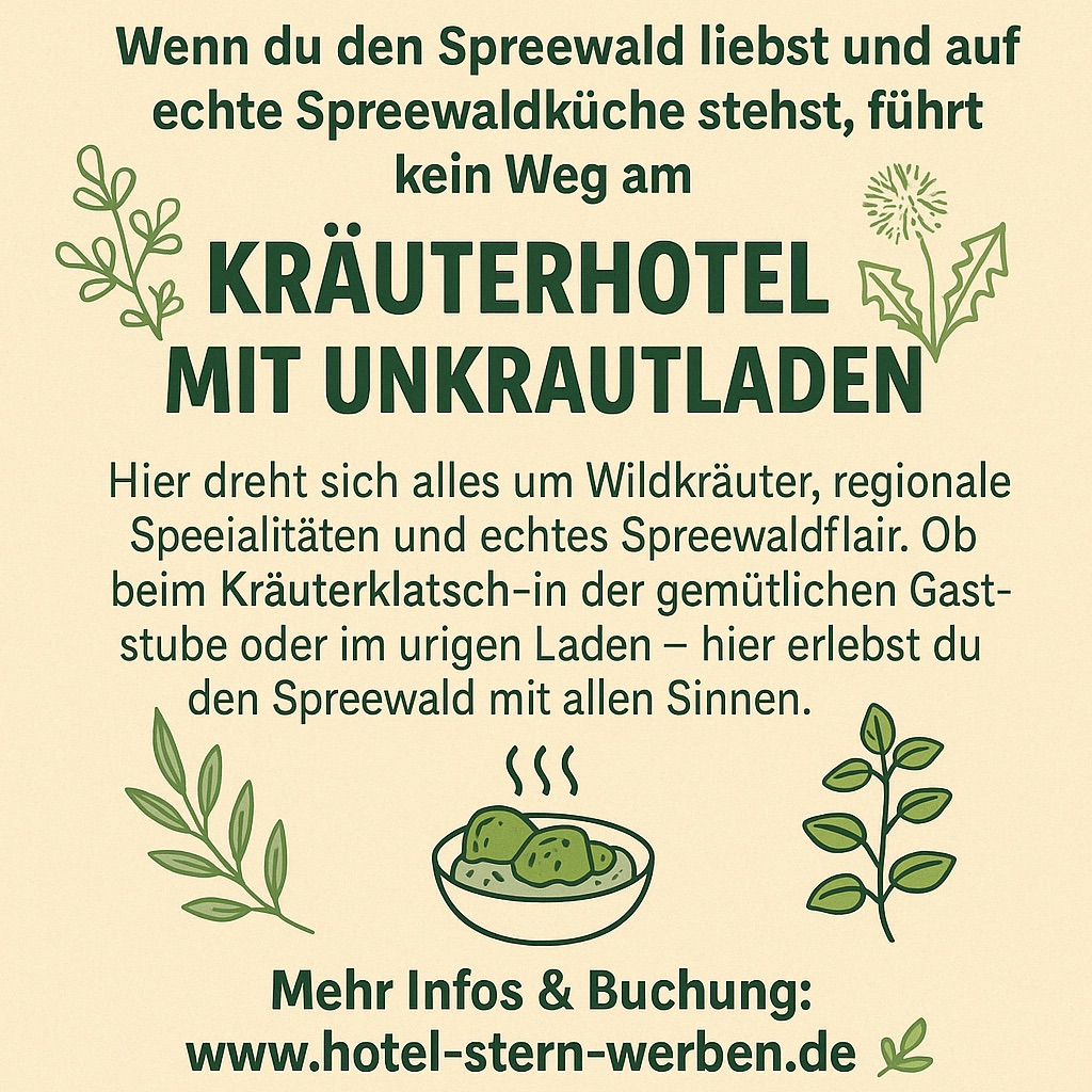 Der einzige Weg zu Pfingsten im Spreewald 