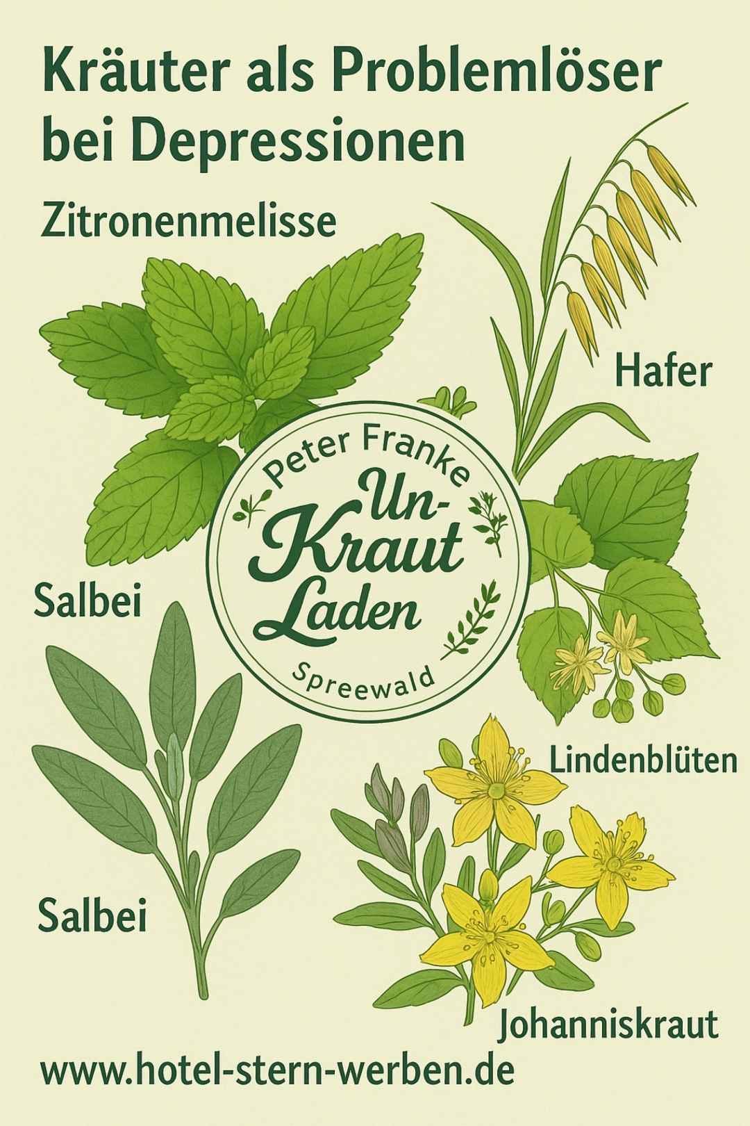Exklusiv im Unkrautladen - Problemlöser bei Depressionen