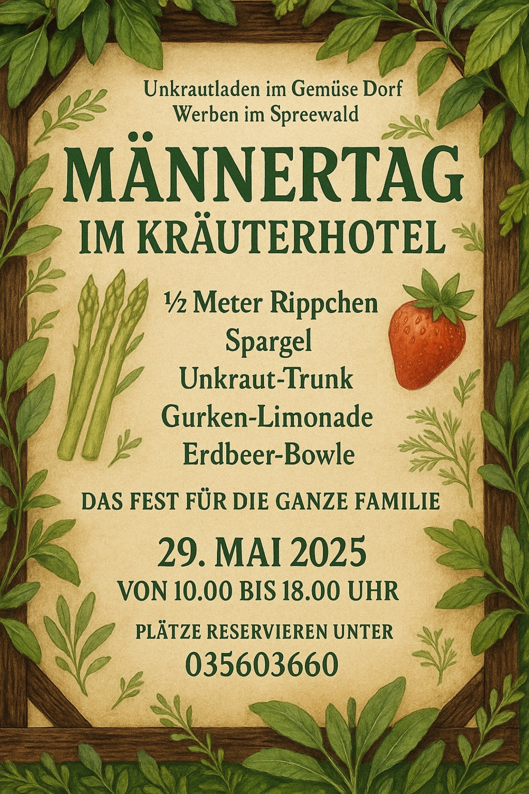 Männertag im Kräuterhotel 