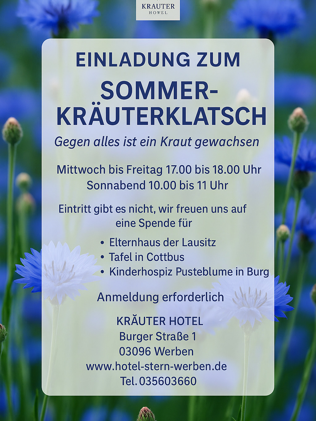 Auf zum Kräuterklatsch